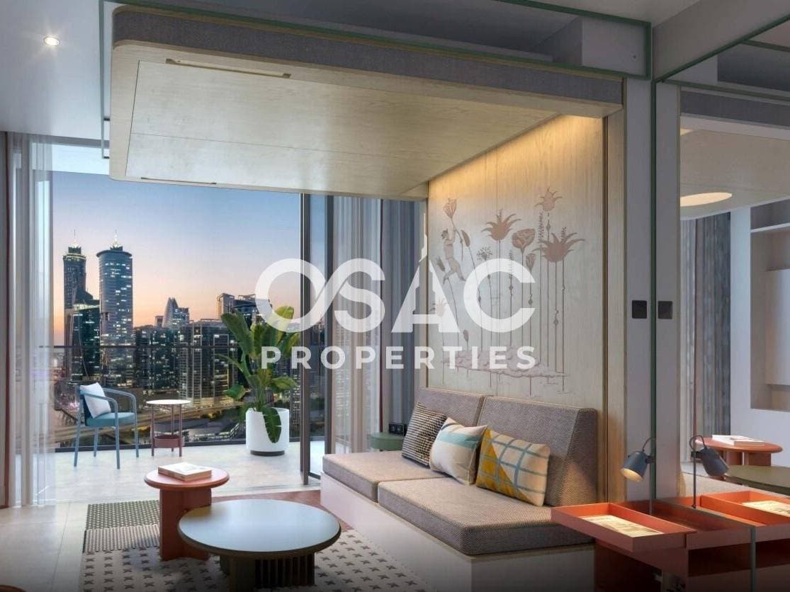 Medium Floor Canal | Burj Khalifa View - 5