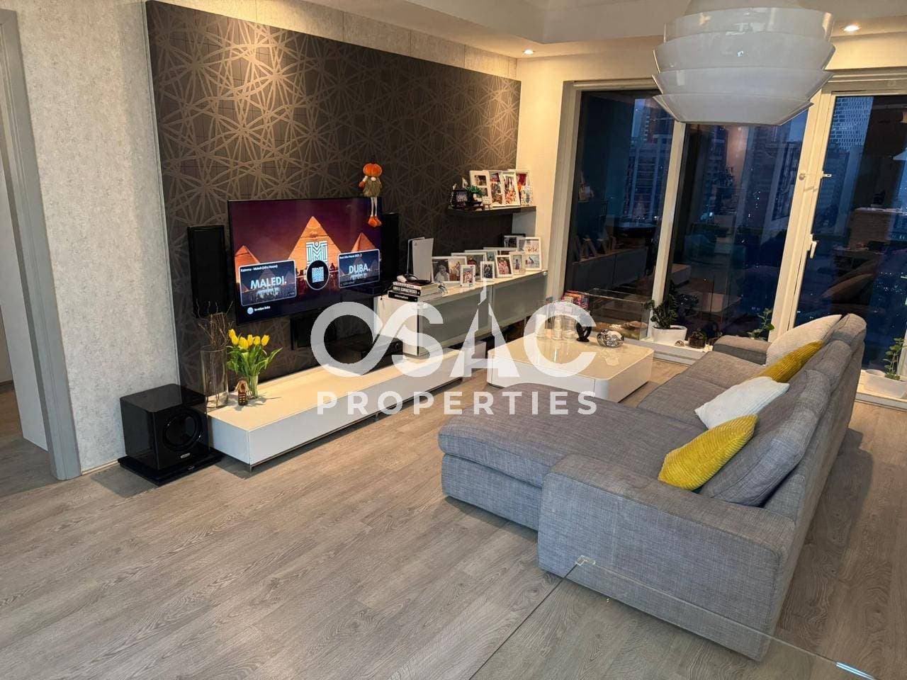 Fully Furnished | High Floor | Canal View - 2